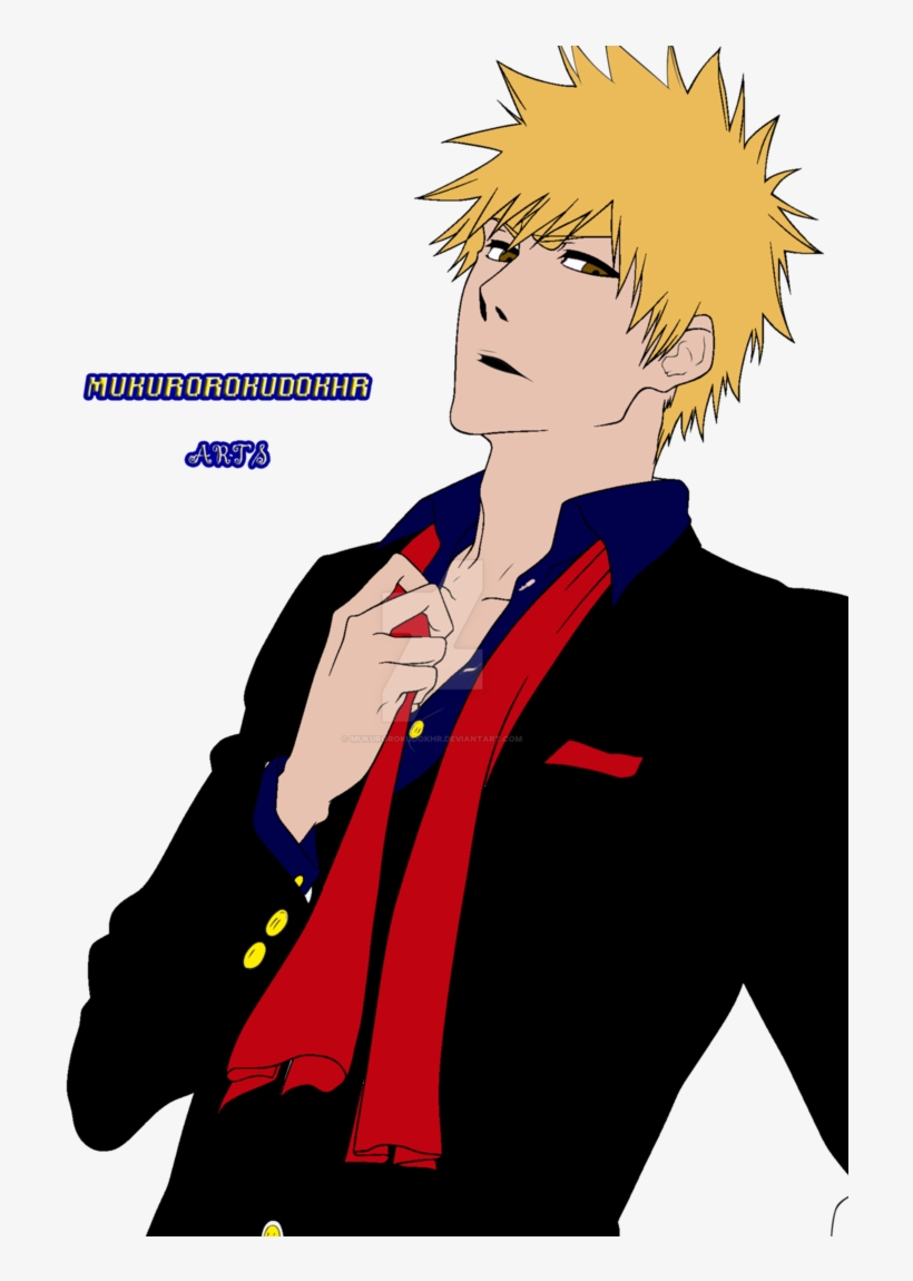820x1150 Suit Drawing Ichigo