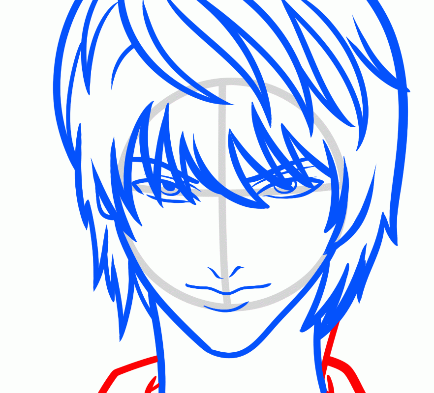 882x800 Bleach Drawing Easy Ichigo Tutorial Character To Draw Manga