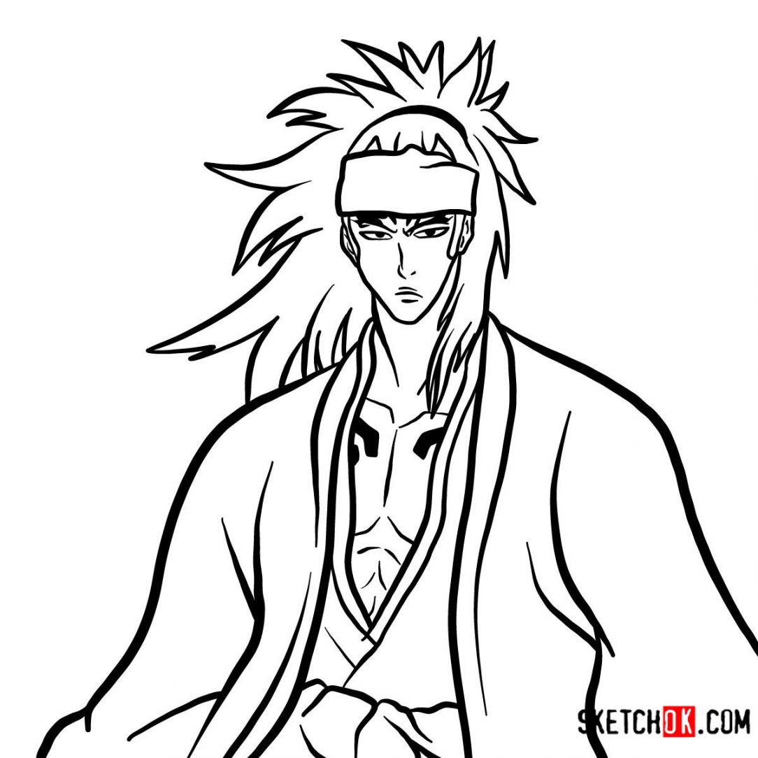 1084x1084 Bleach Ichigo Drawing Easy In Pencil Hollow Cleaner Tutorial