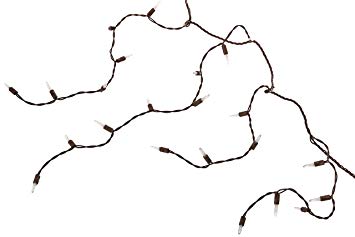 355x237 Vickerman Set Of Warm Clear Led Mini Icicle