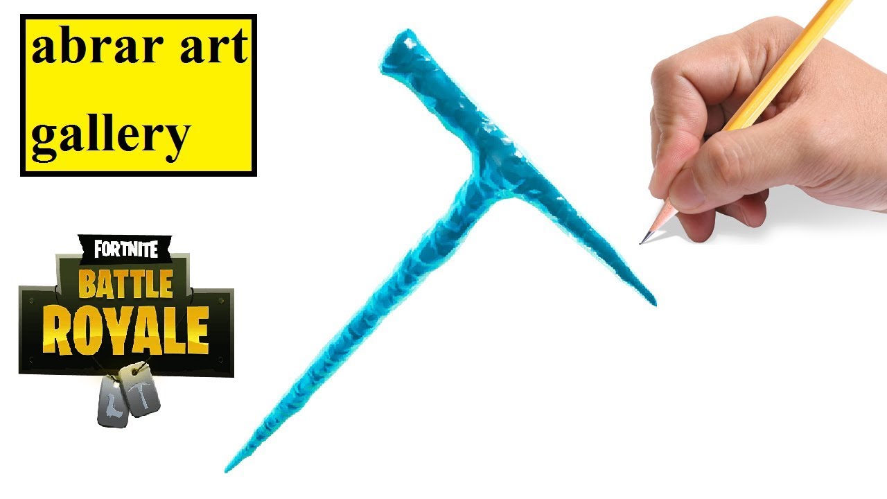 1280x720 How To Draw Icicle Axe Fortnite