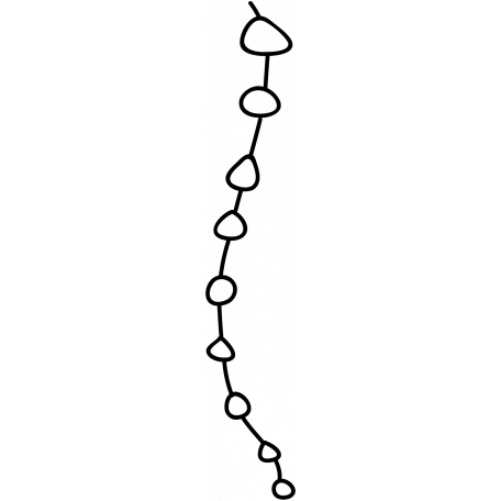 456x456 Icicle Doodle Template Graphic