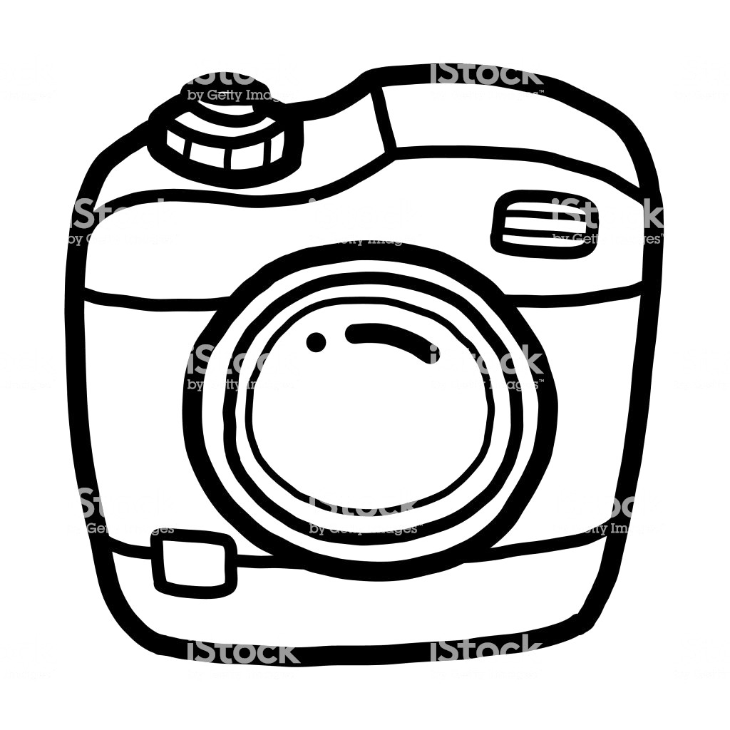 1024x1024 Sketch Draw Icon Camera Cartoon Cute Vintage Graphic Design