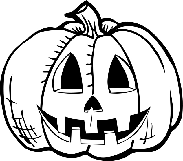 632x556 halloween line drawings modest drawing pictures best ideas for you