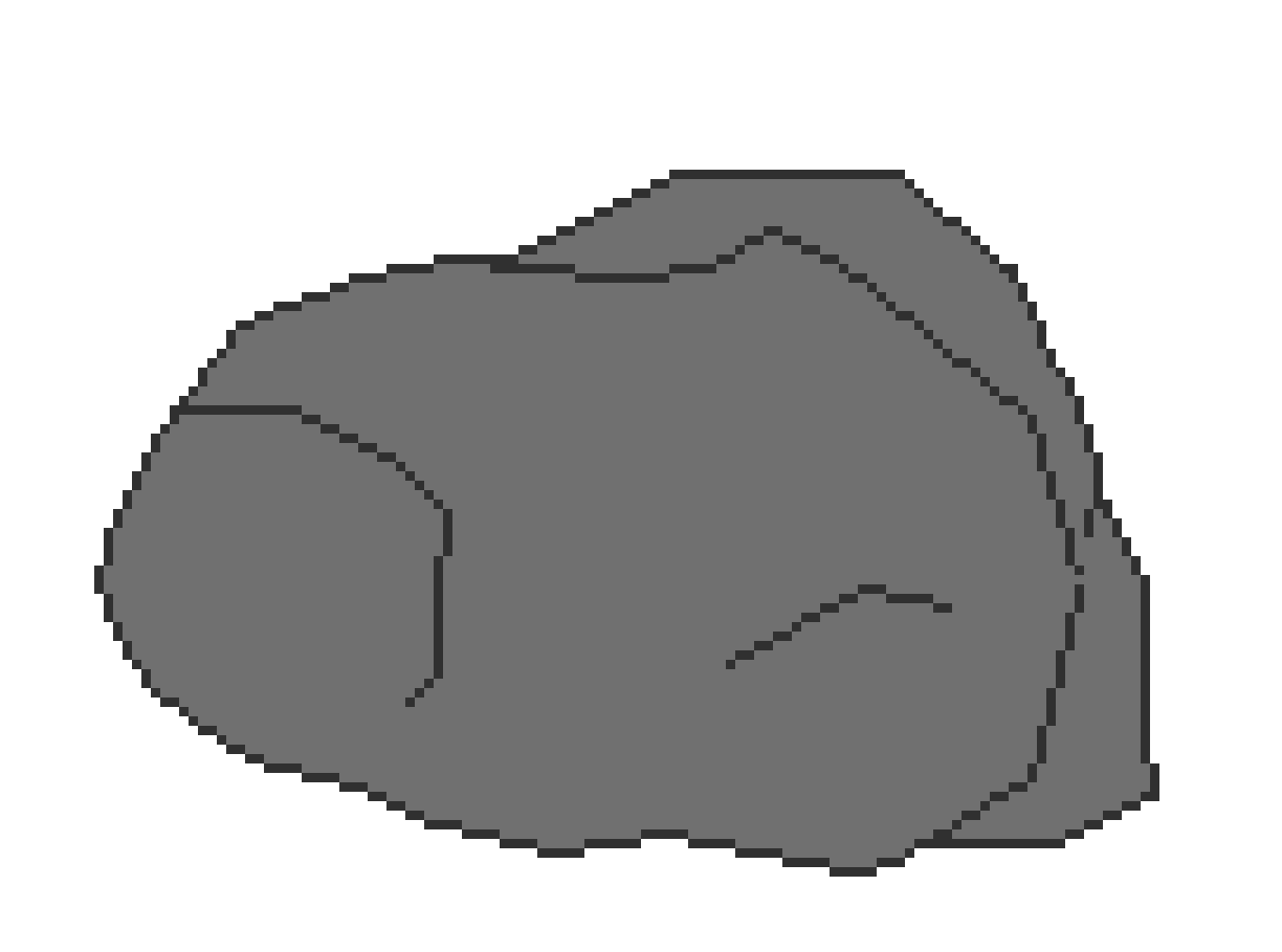 1360x1010 Rock Pixel Art Maker