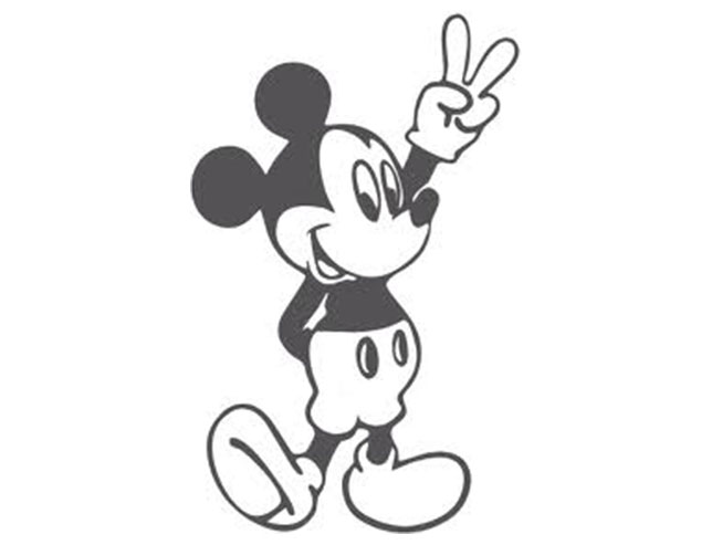644x493 Mickey Mouse V Sign Illuminati Symbols