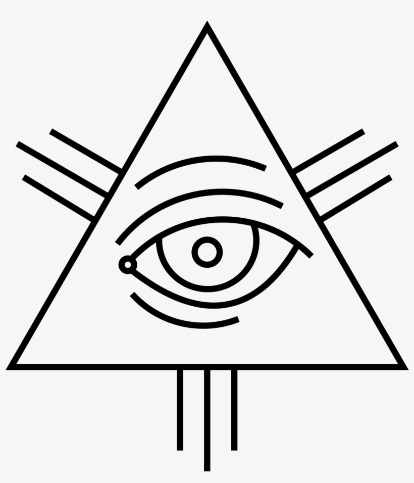 820x956 Triangolo Illuminati Png