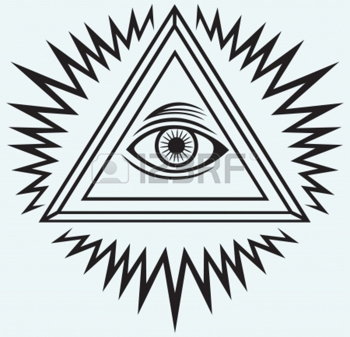 1350x1299 Symbol Drawing Illuminati For Free Download