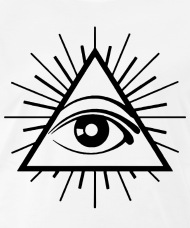 190x228 Owl Triangle Illuminati Conspiracy Theory Men's Premium T Shirt