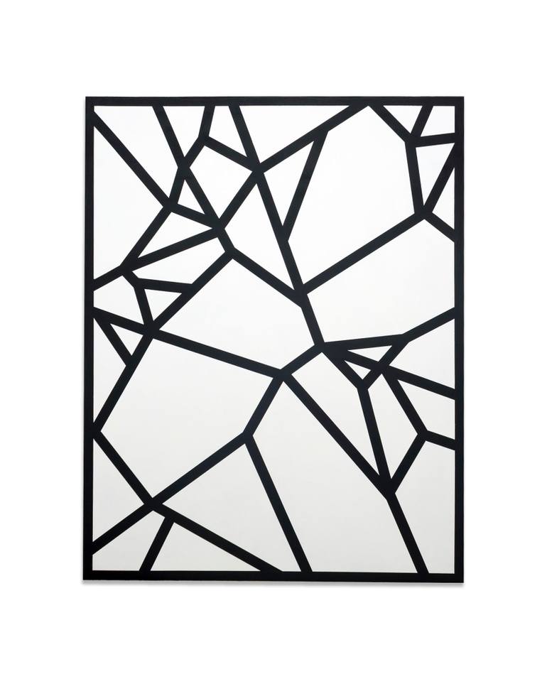 770x956 Geometric Illusion Painting