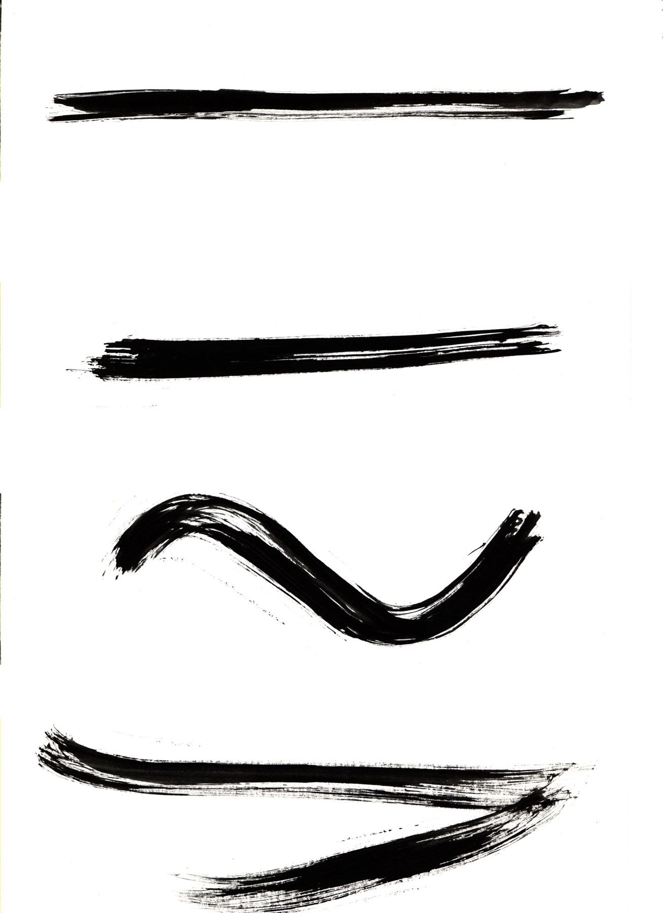 1308x1800 Brushstrokes { Print Resource Brushstrokes } Brush Strokes