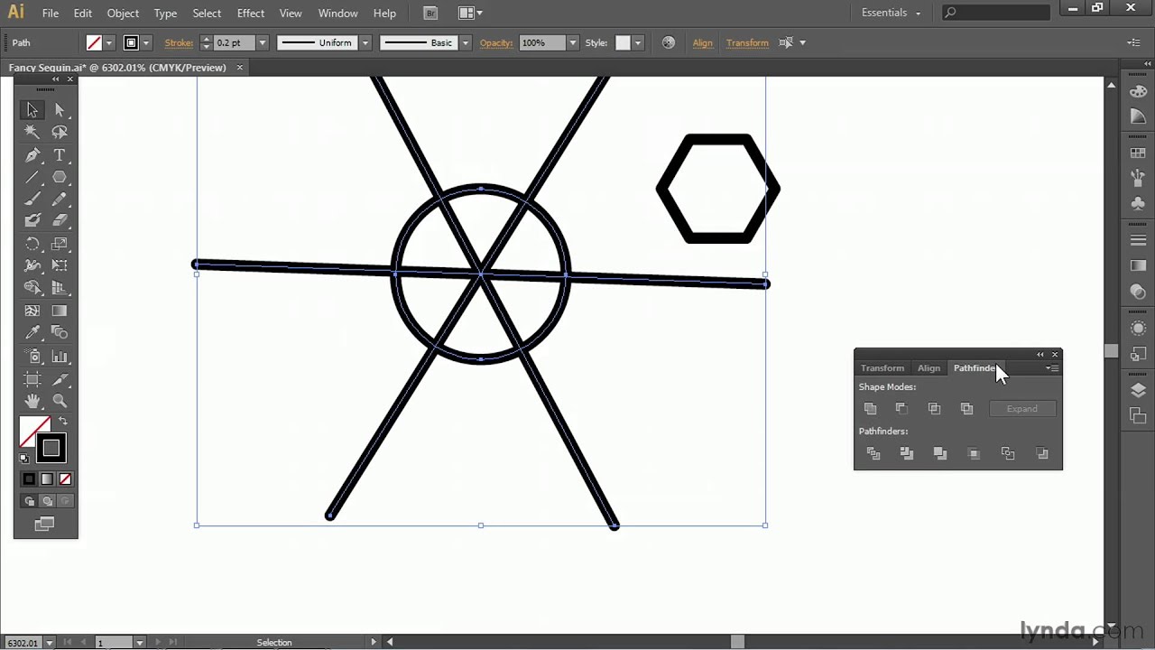 1280x720 Illustrator Tutorial Creating Fancy Sequins