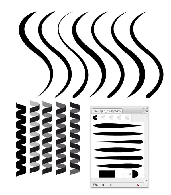 600x682 Illustrator Brushes For Download