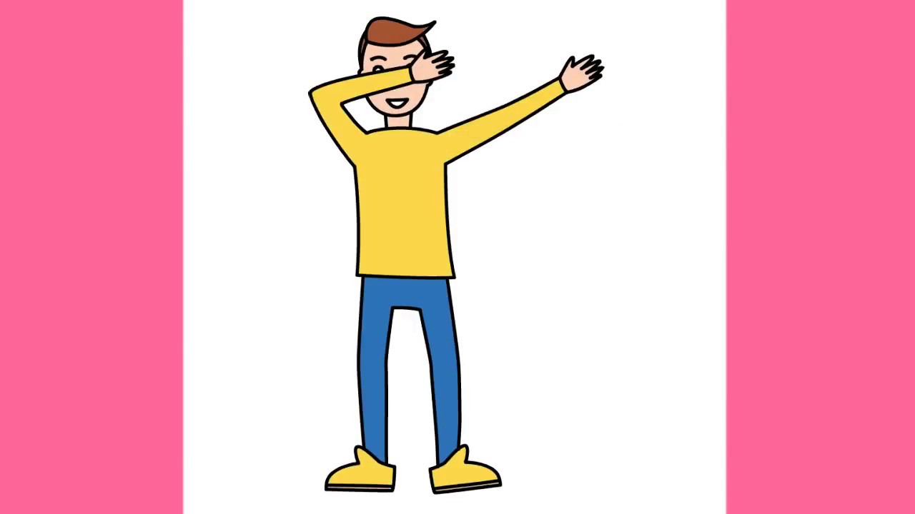 1280x720 How To Draw Someone Dabbing