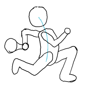 300x324 Someone Drawing A Picture Draw Someone Running Card,scrapbook