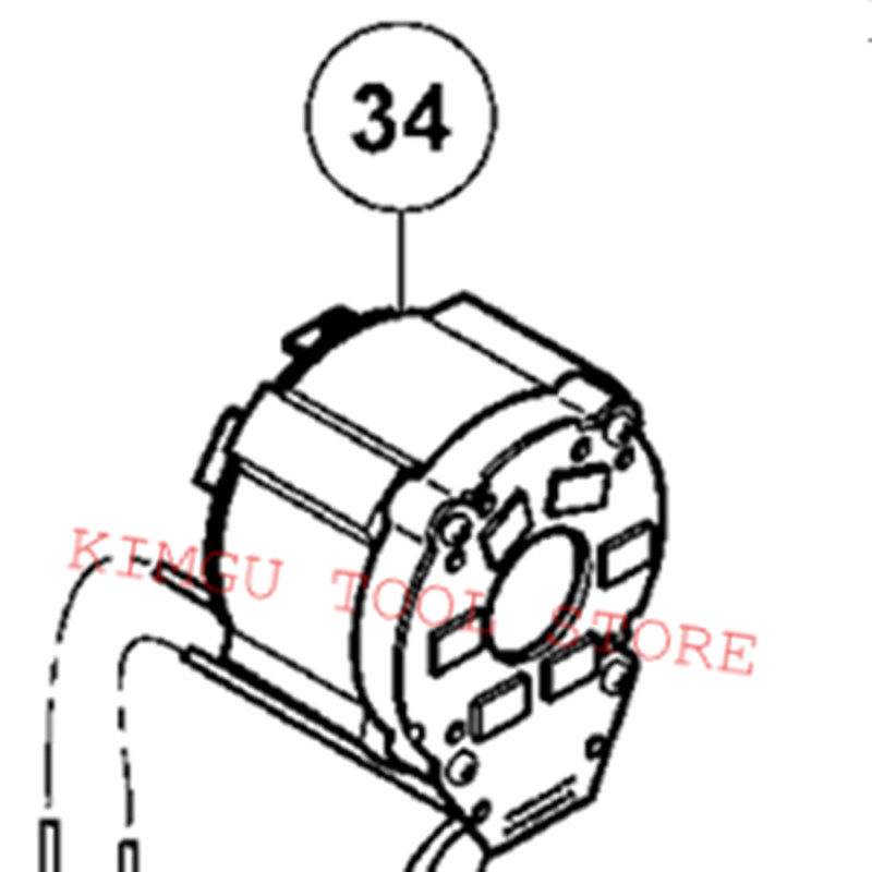 800x800 Genuine Stator For Hitachi Cordless Impact Wrench