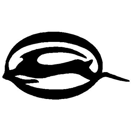 425x425 chevy impala logo inch black decal sticker