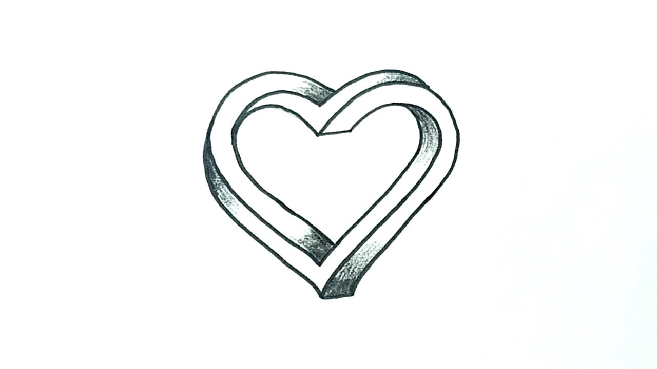 1280x720 How To Draw The Impossible Heart