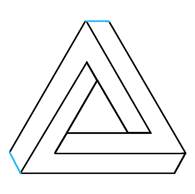 680x678 How To Draw The Impossible Triangle