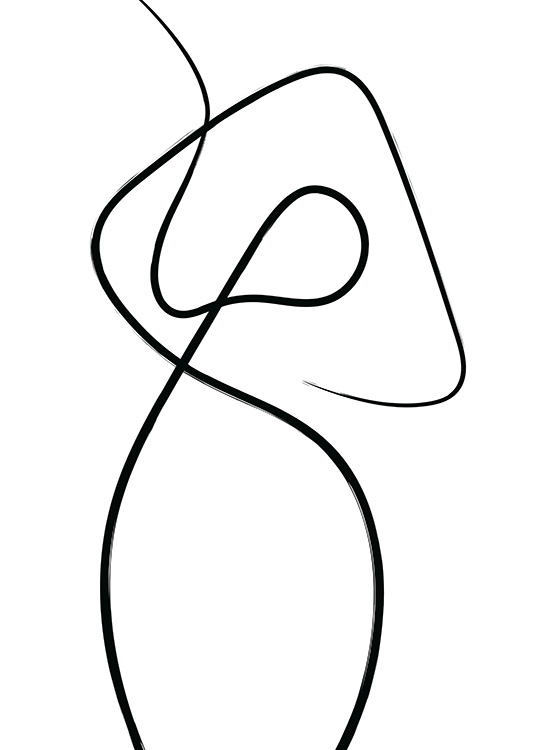 536x750 line impression poster