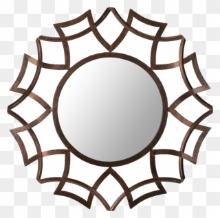 320x318 safavieh inca copper bronze inch sunburst mirror, clipart