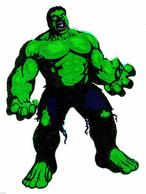 300x400 Incredible Hulk Marvel Comics Hands Out Fabric Applique Iron