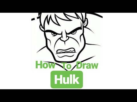 Incredible Hulk Face Drawing | Free download on ClipArtMag