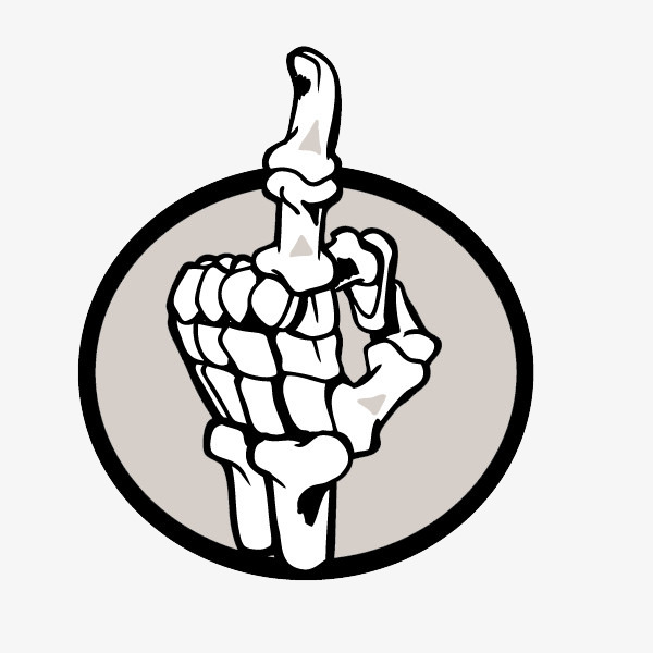 600x600 fig finger, finger, index finger, skull bones png clipart image