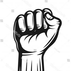 300x300 photoblack and white hand with its index finger pointing upwards