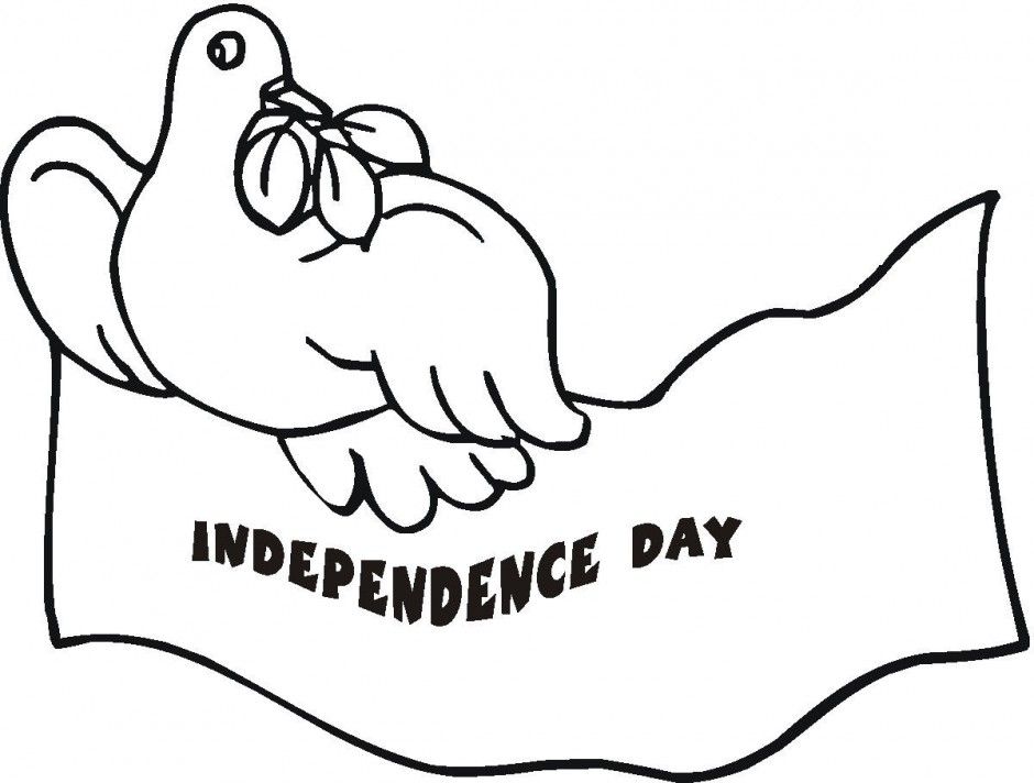 940x712 Independence Day India Coloring Pages For Kids Clipart