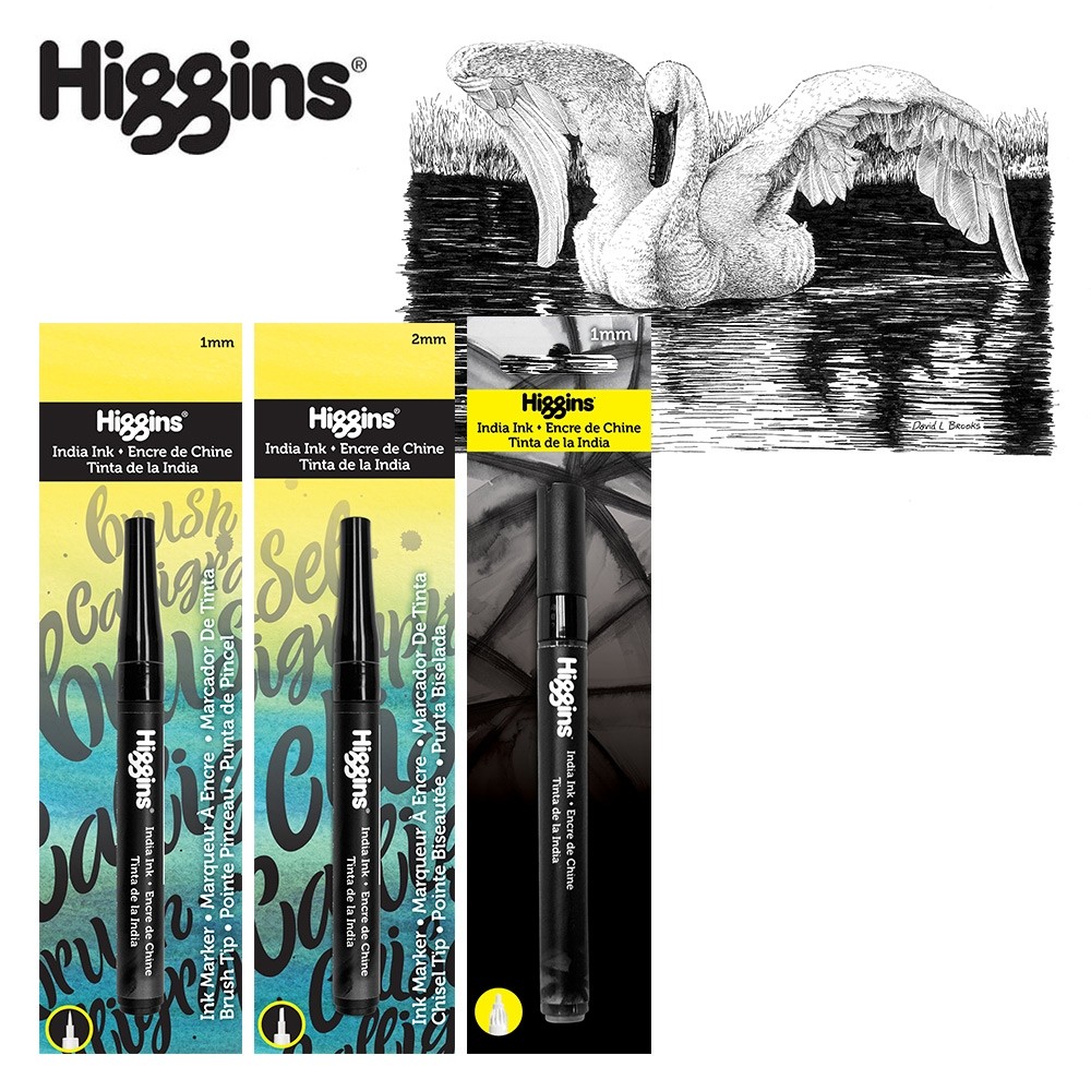 1000x1000 Higgins Black Magic And India Ink Pump Markers