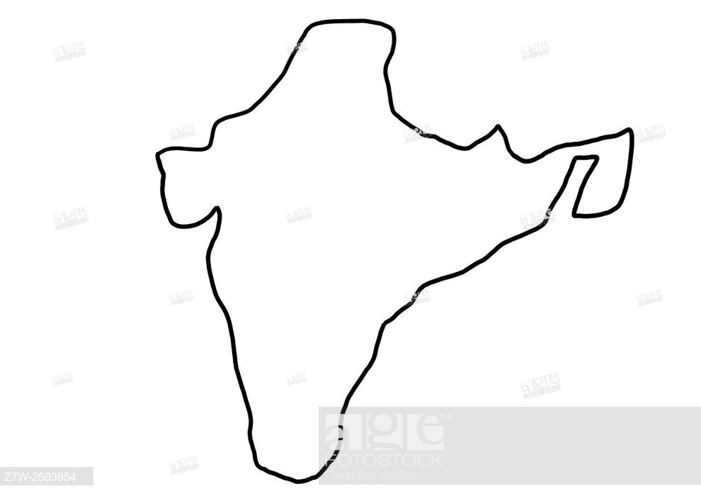 India Map Drawing | Free download on ClipArtMag