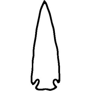 300x300 Arrow Head Decal