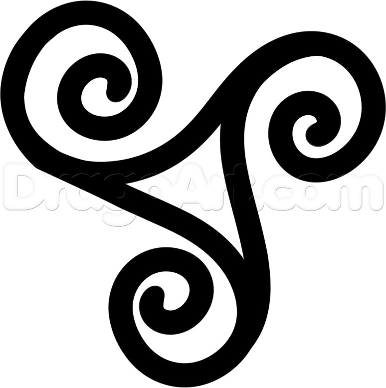 774x778 Draw Indian Tribal Art, Step