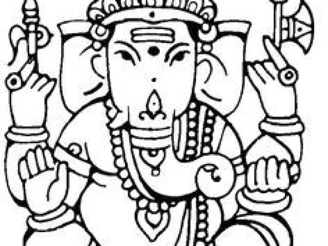640x480 Drawing Ganpati Easy Way Best Ganpati Images In Indian