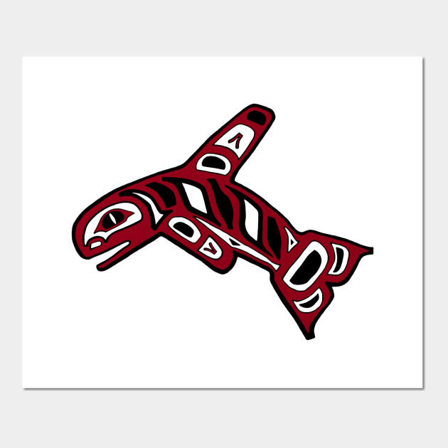 630x630 Native American Indian Orca The Killer Whale Drawing