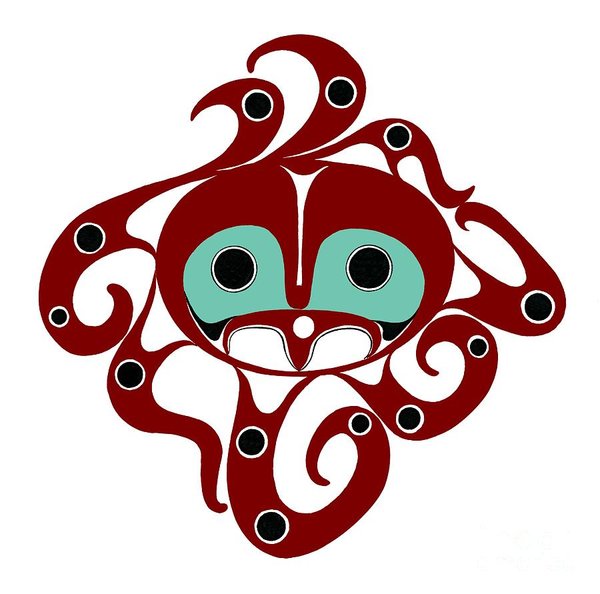 600x594 Northwest Indian Art Drawings Fine Art America