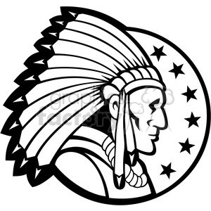 300x300 Indian Chief Headdress Clipart Clipart Portal