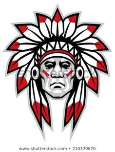 236x311 This Indian Chief Design Is Great For Any Mascot Driven Design