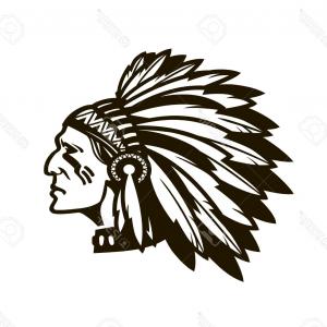 300x300 Stock Illustration Native American Indian Chief Head Sohadacouri