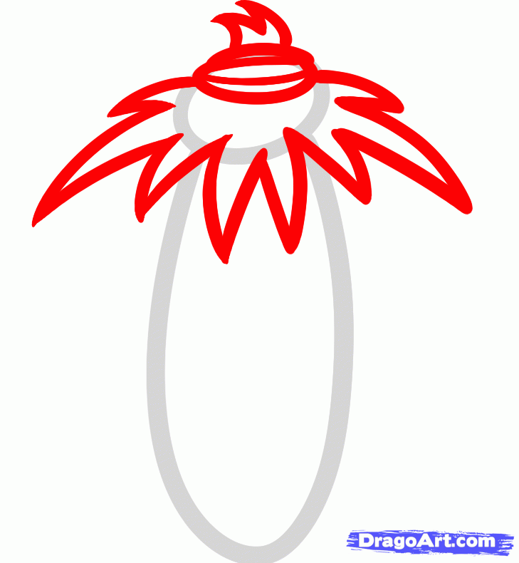 729x790 Draw Indian Corn, Step