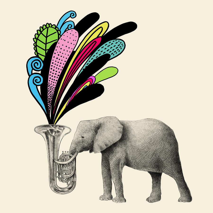 900x900 Color Burst Drawing