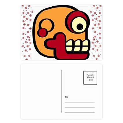 425x425 Indian Abstract Art Drawing Skull Christmas Flower