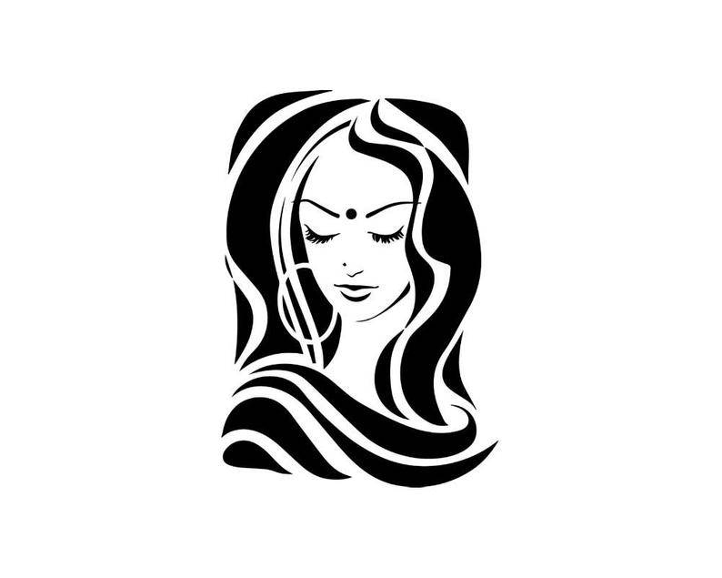 794x635 Girl Woman Indian Traditional Beautiful Design Cute Happy Art Etsy