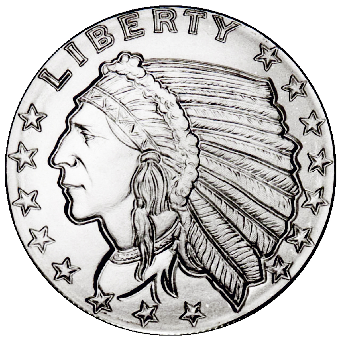 1200x1200 Indian Head Oz Silver Buy Online