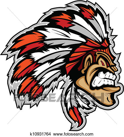 427x470 Indian Head Clipart