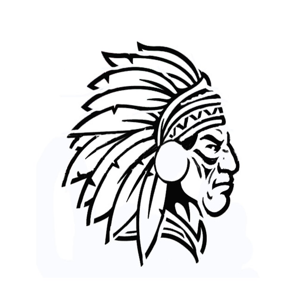 1024x1024 Indian Head Stencil Go Stencil