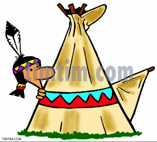 518x468 Free Drawing Of An Indian Teepee From The Category History