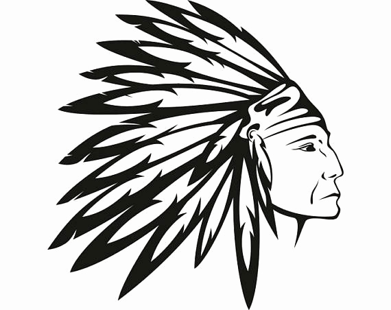 570x452 Headdress Sketch Inspirational Hand Drawing Native American Indian