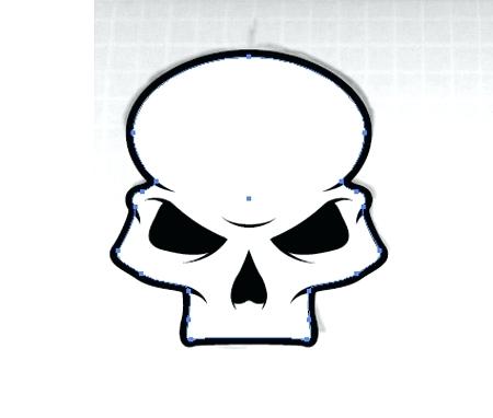 450x382 Tribal Skull Drawing At Free For Personal Use Outline Stencil